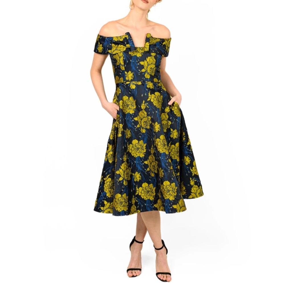 Cenia New York “The Catherine” fit and flare dress *size 14*